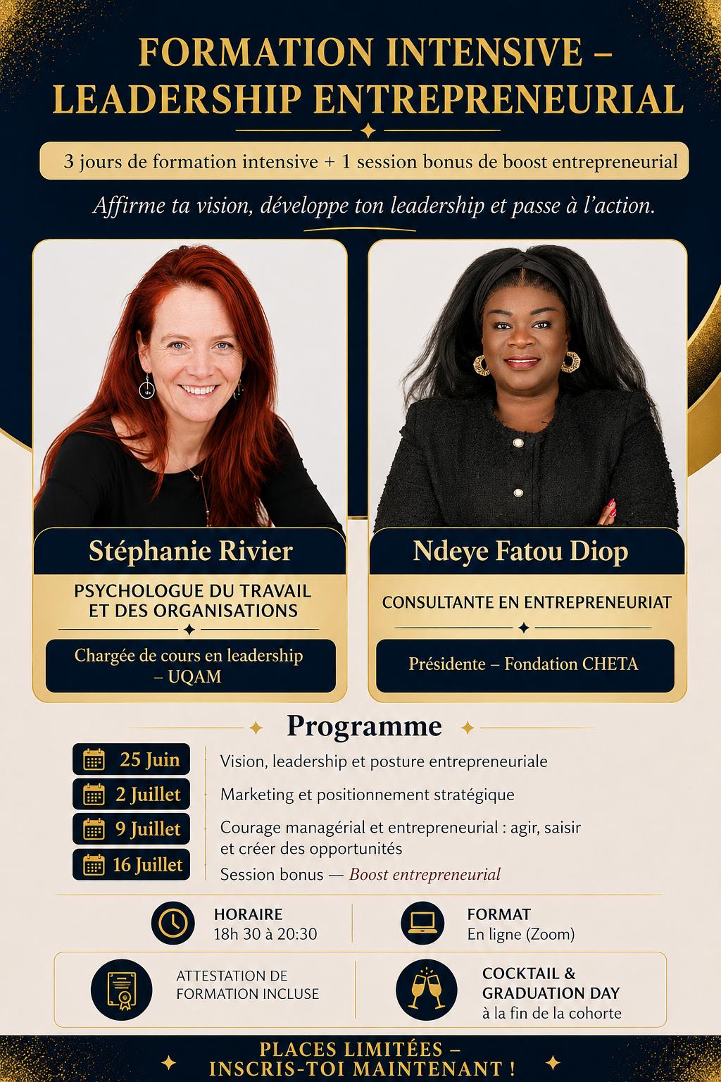 Formation Intensive Leadership Entrepreneurial